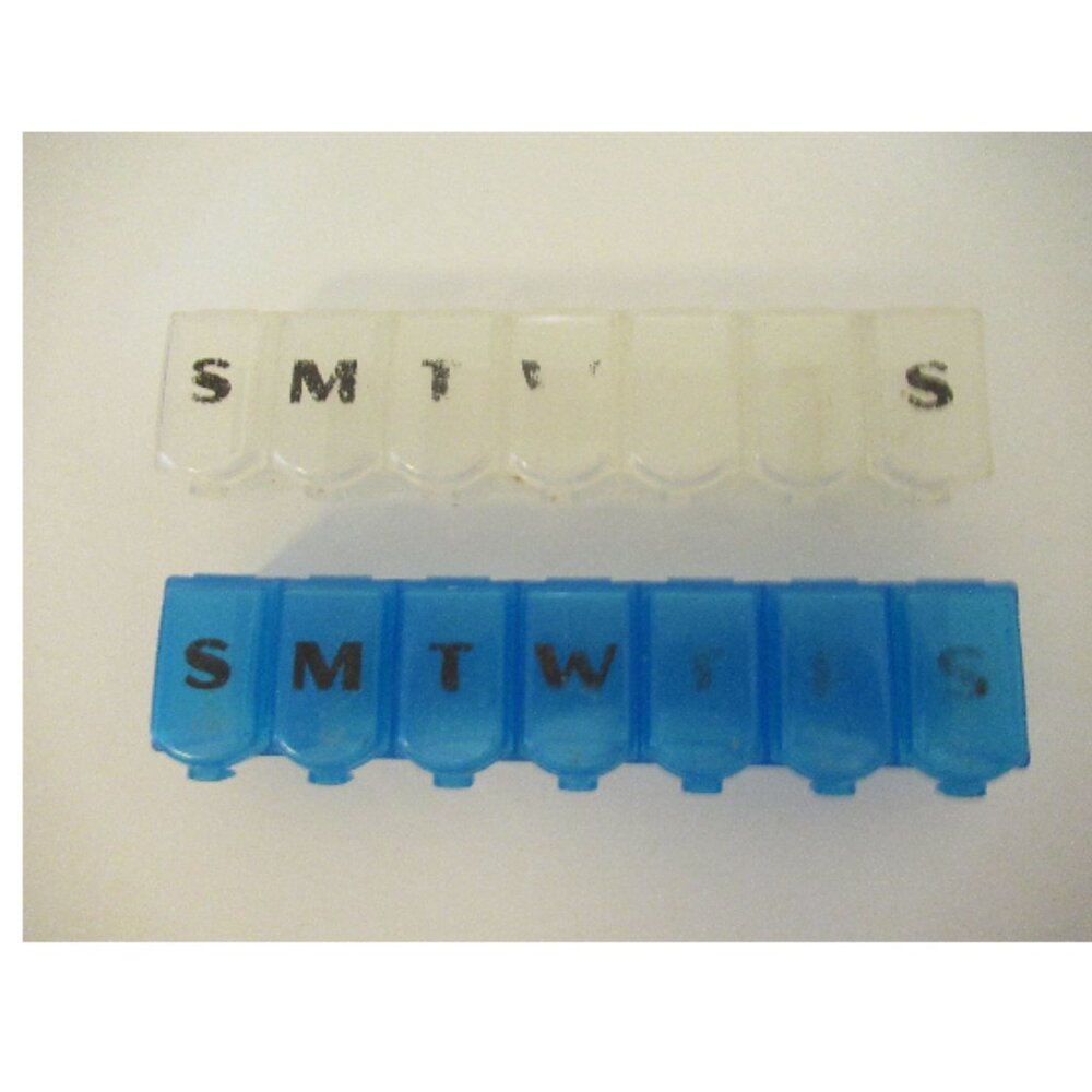 am + pm XL 7-day pill cases